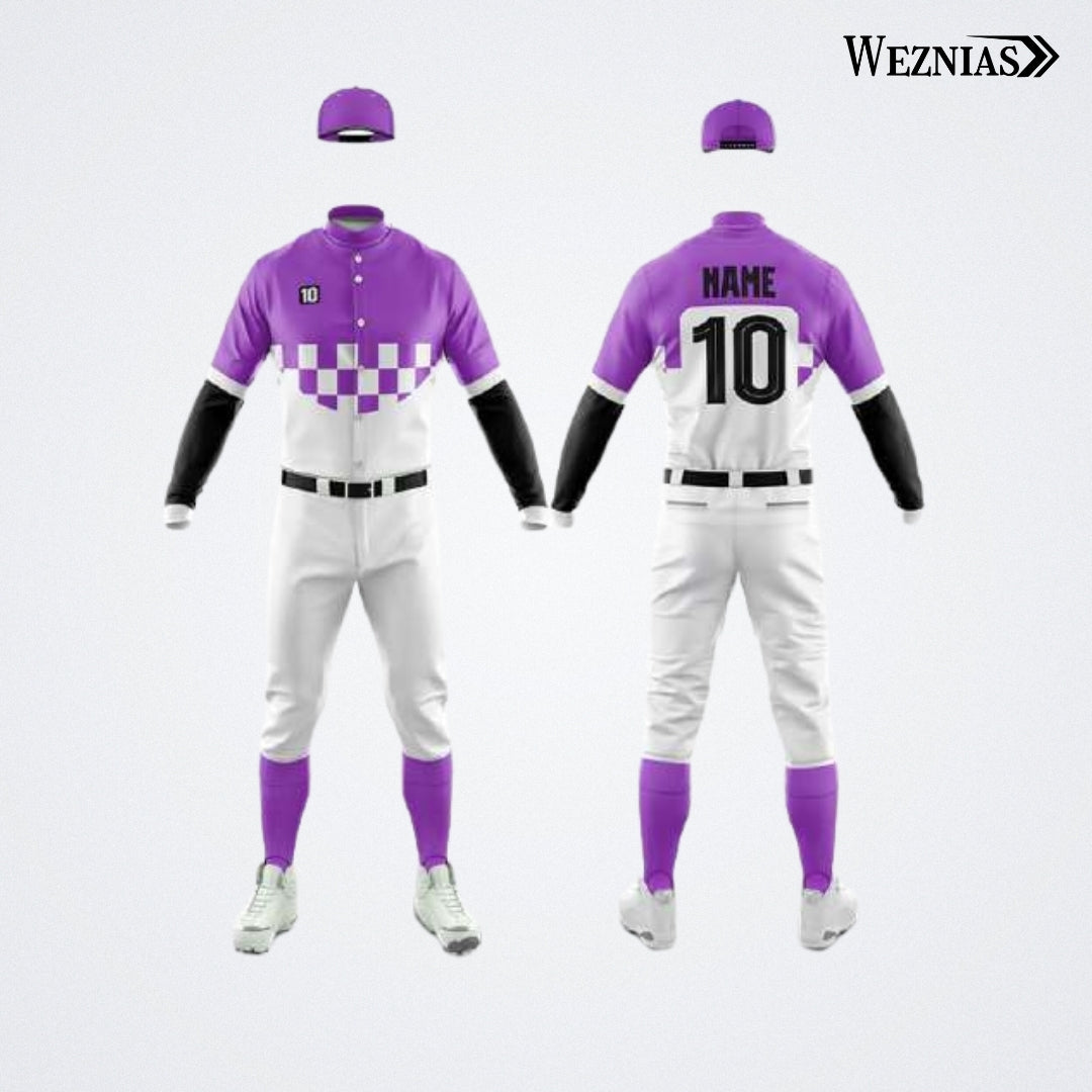 Lavender Legends Baseball Uniform