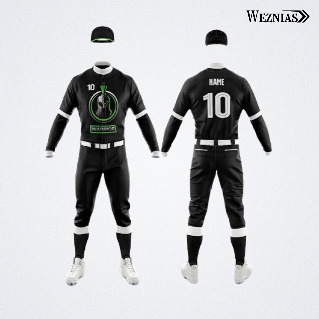 Black Venom Baseball Uniform