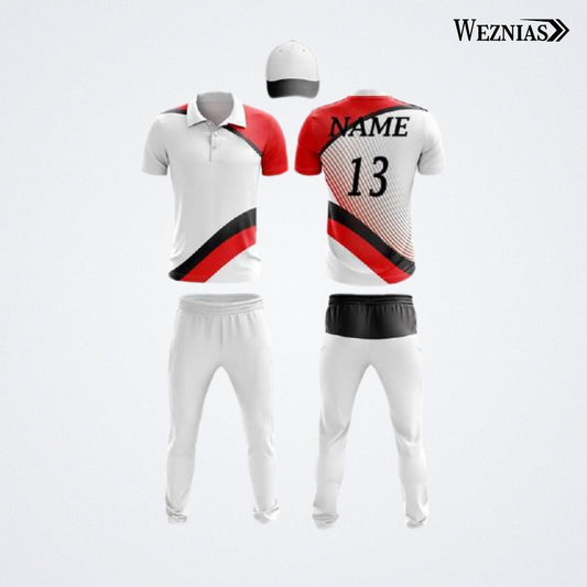 Glacier Flame Cricket Uniform