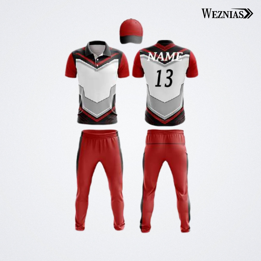 Scarlet Flash Cricket Uniform