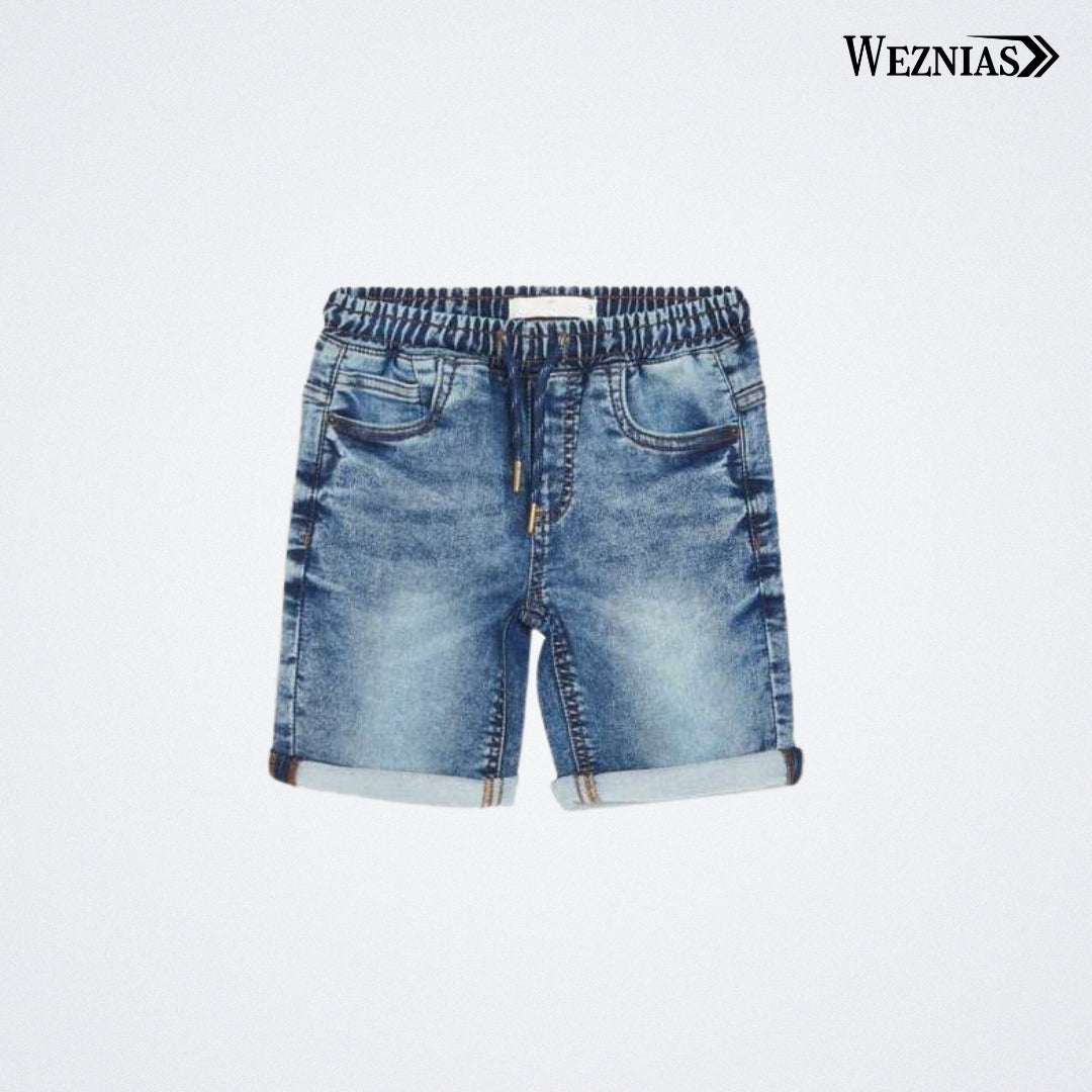 Raw Edge Denim Shorts