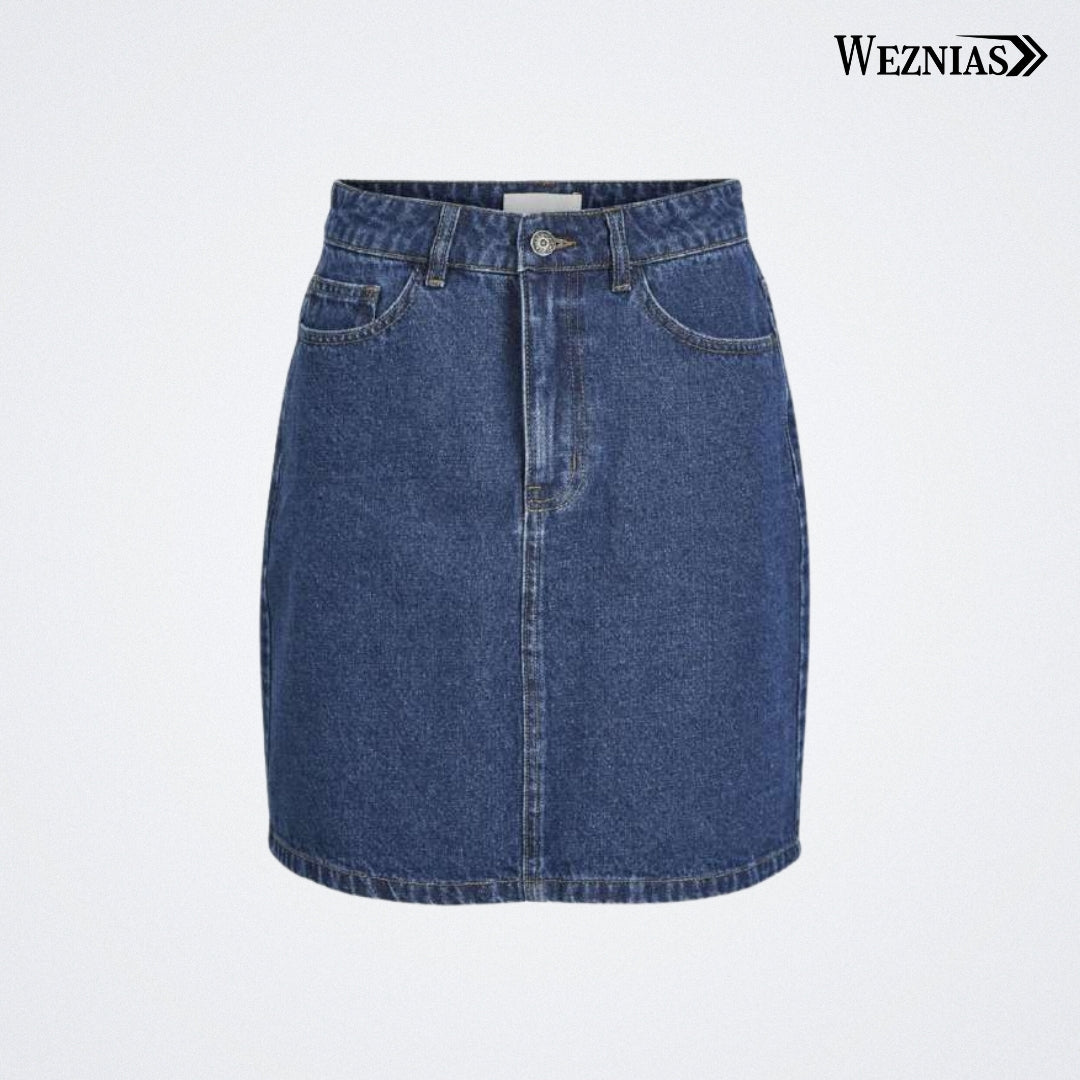 Blue Flair Denim Skirt