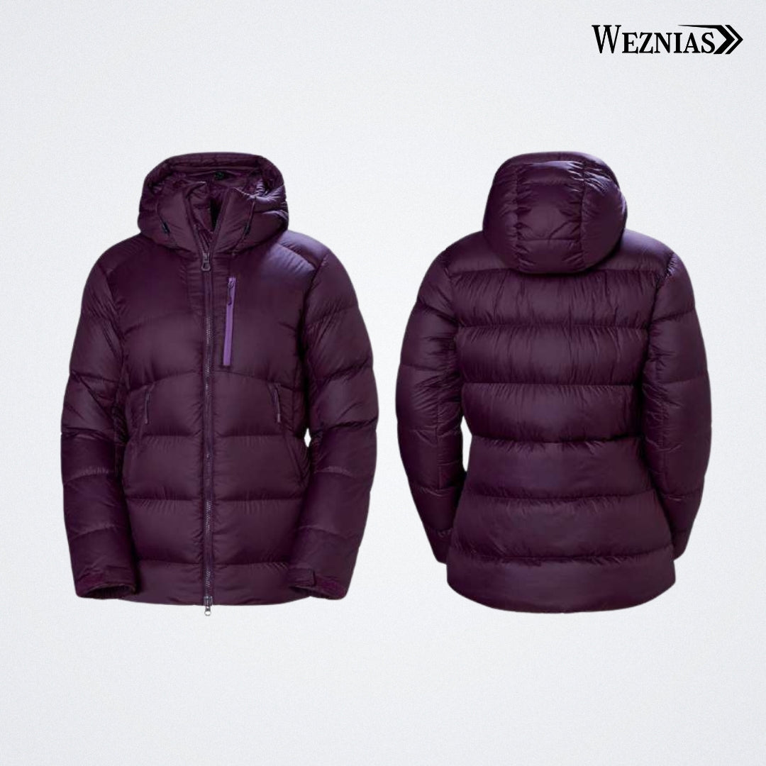 Maroon Mist Puffer Jacket