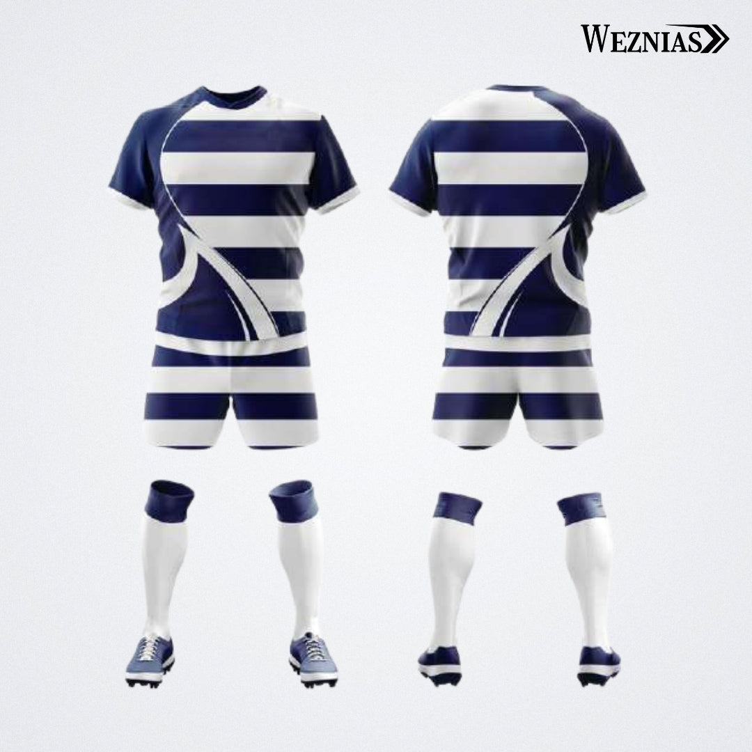 Navy Strikers Rugby Uniform