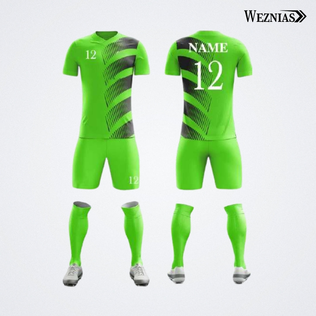 Neon Strikers Soccer Uniform