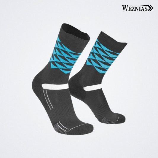 Blue Blitz Socks