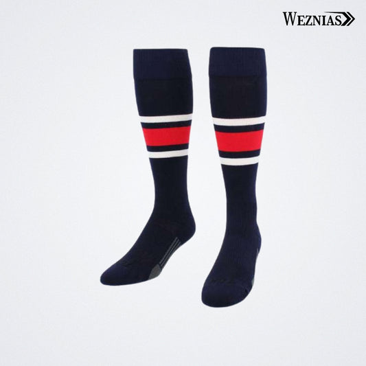 Navy Stride Socks