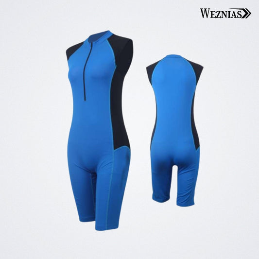 Blue with Black Stride Swimming Suits